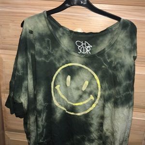 smiley face shirt